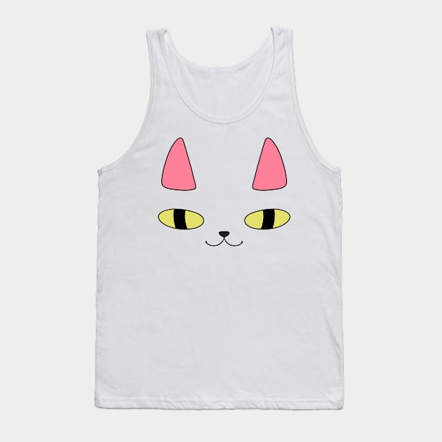 Cat Tee Tank Top by Nicole Nichols